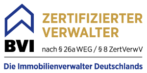 BVI Siegel Zertifizierter Verwalter weiss300